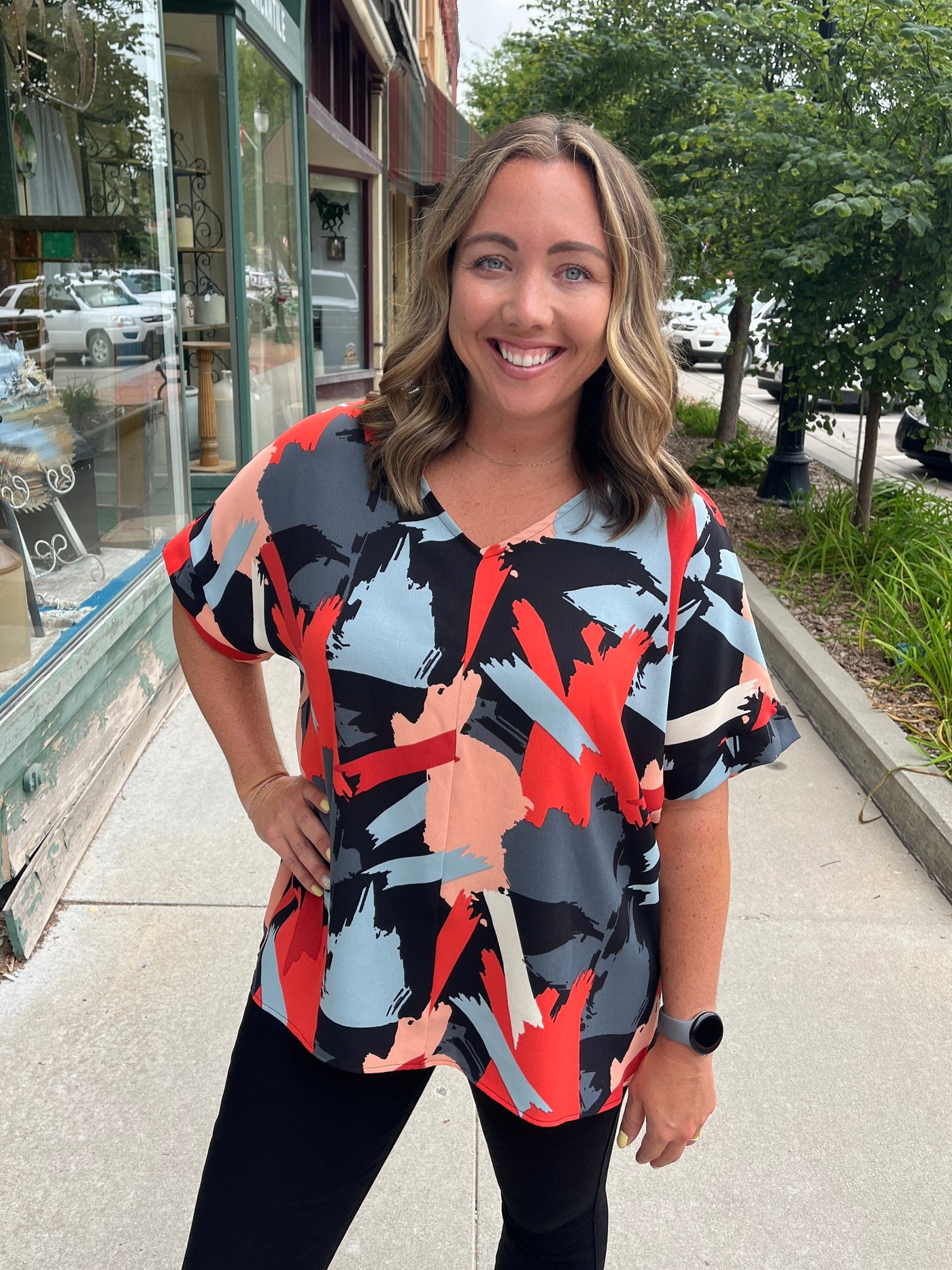 Bold Piece Blouse