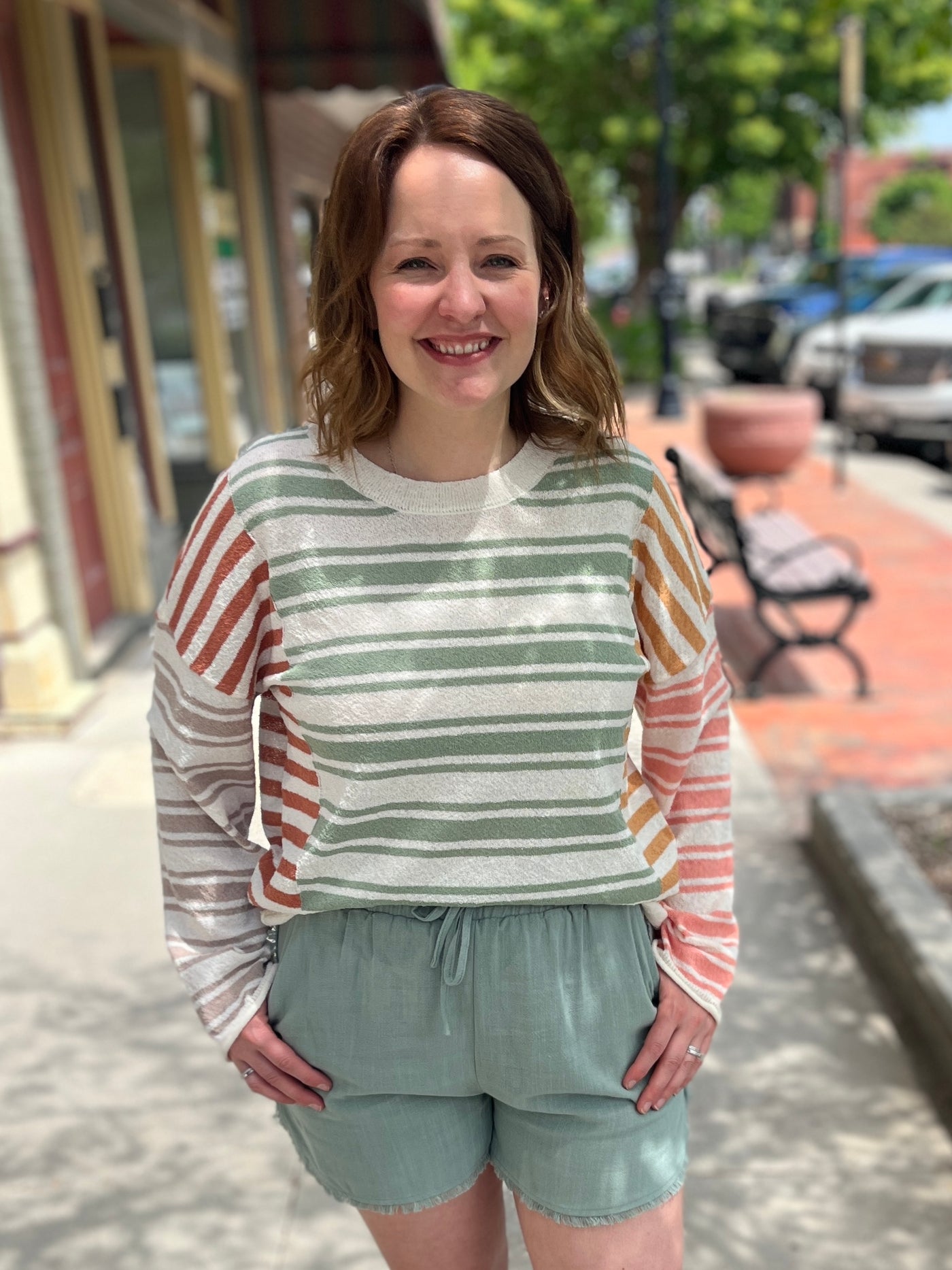 Multi Stripe Sweater