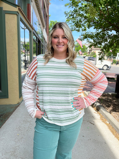 Multi Stripe Sweater