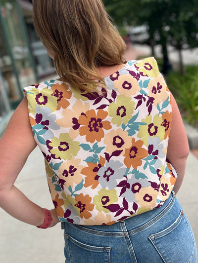 Falling Floral Tank