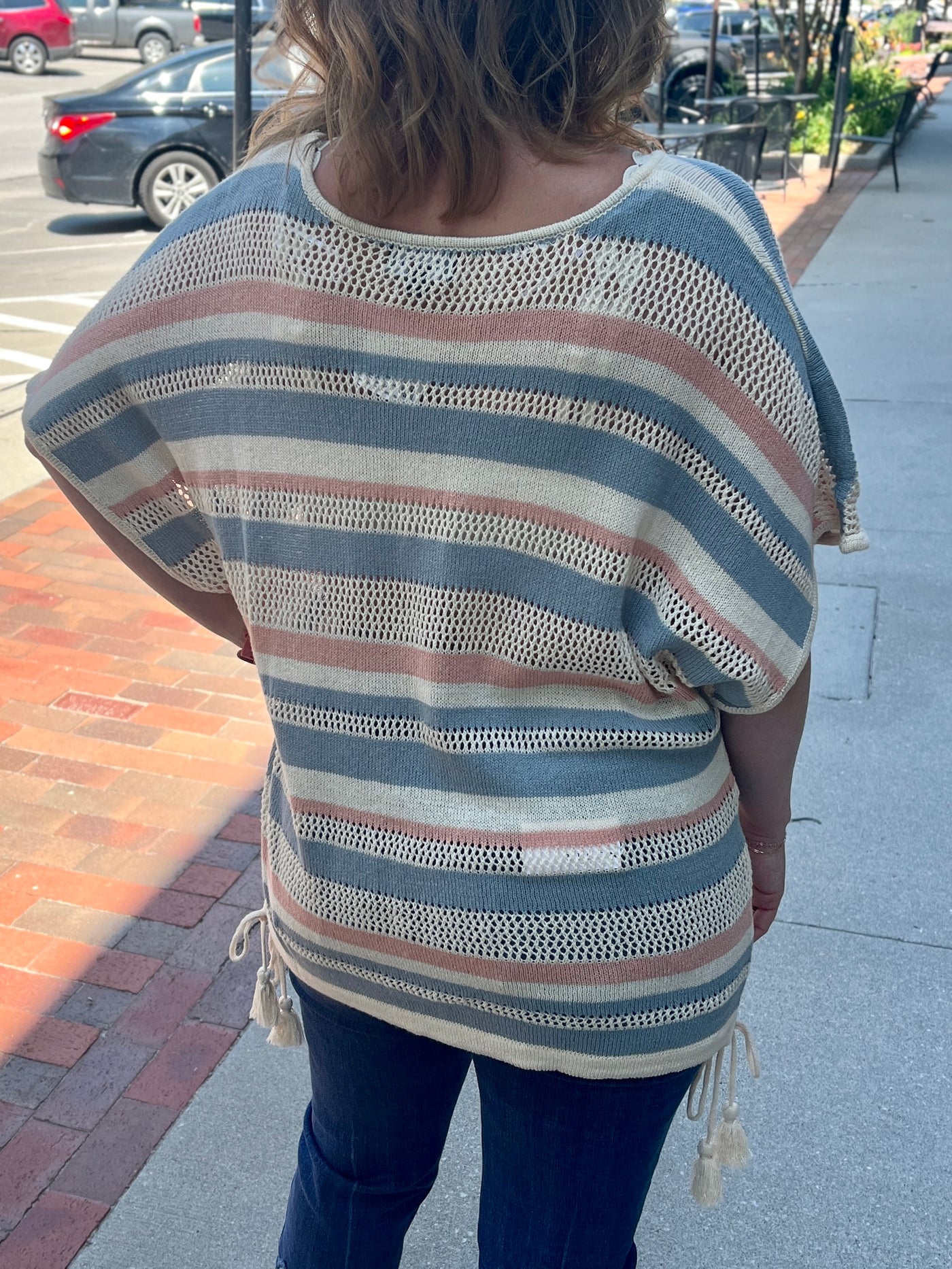 Summer Striped Sweater