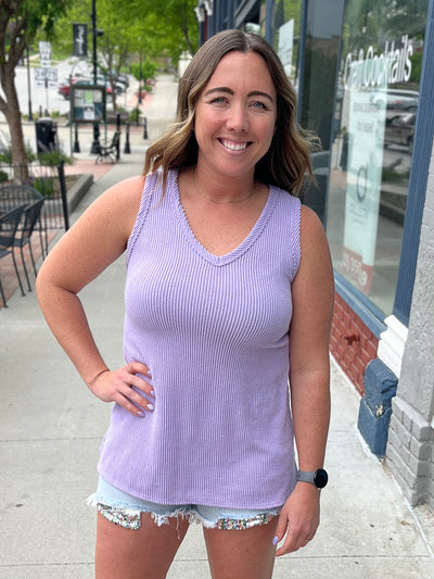 Kat Ribbed Tank