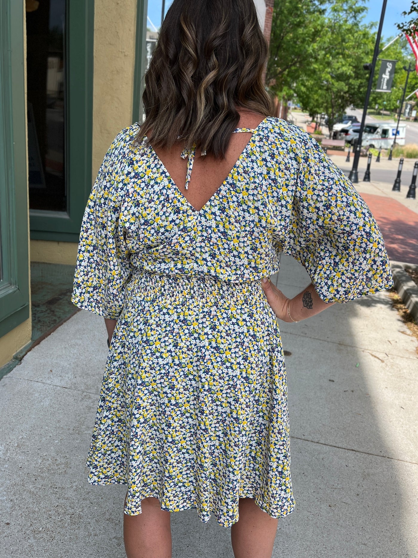 Ria Floral Dress