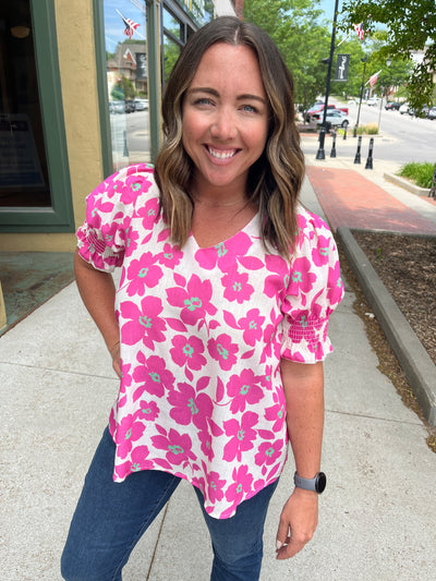 Fab Floral Blouse