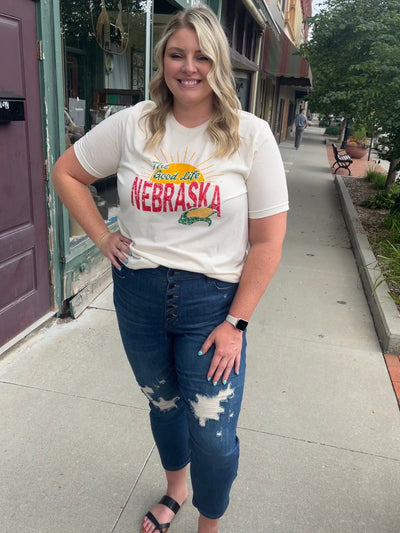 Nebraska The Good Life Tee
