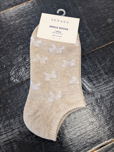 Bow Ankle Socks