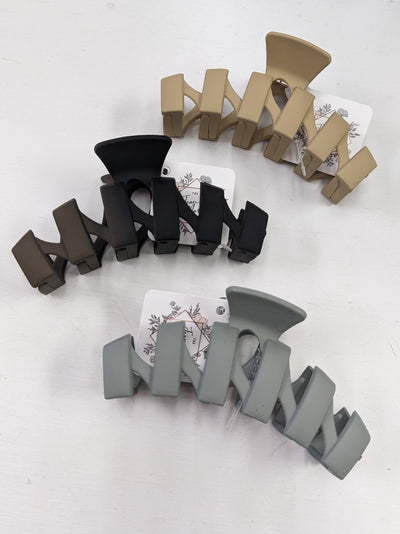 Zig Zag Claw Clip