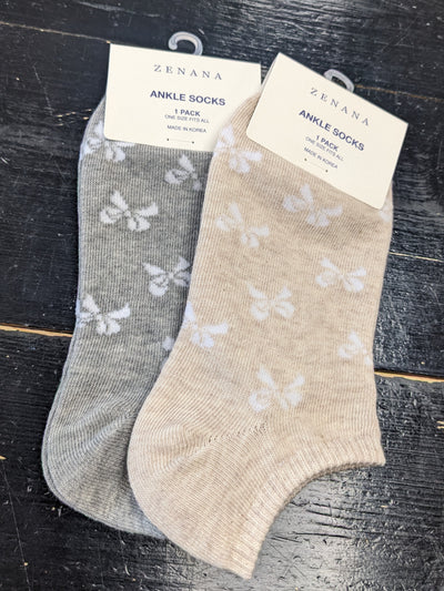 Bow Ankle Socks