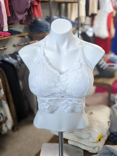 Juliette Deluxe Bralette - White