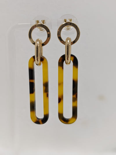 Paper Clip Earrings