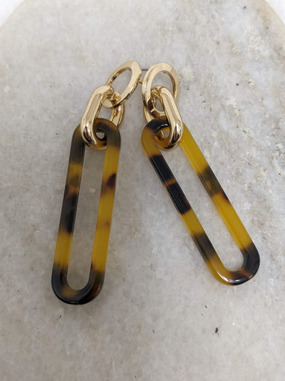Paper Clip Earrings