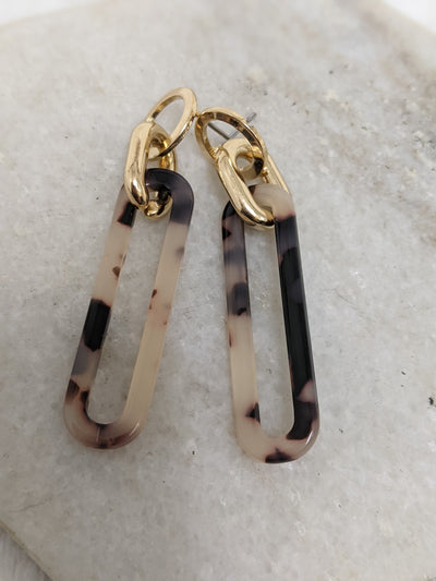 Paper Clip Earrings