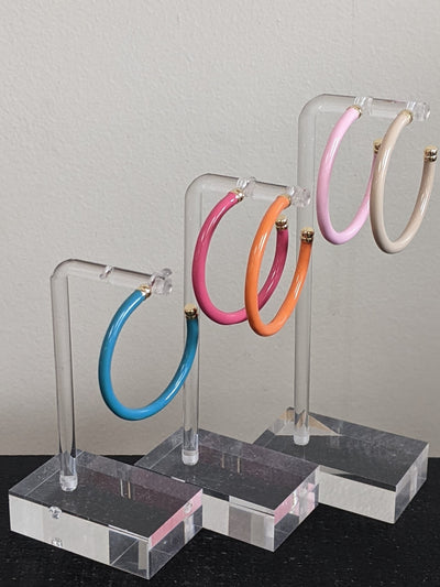 Bold Color Hoops