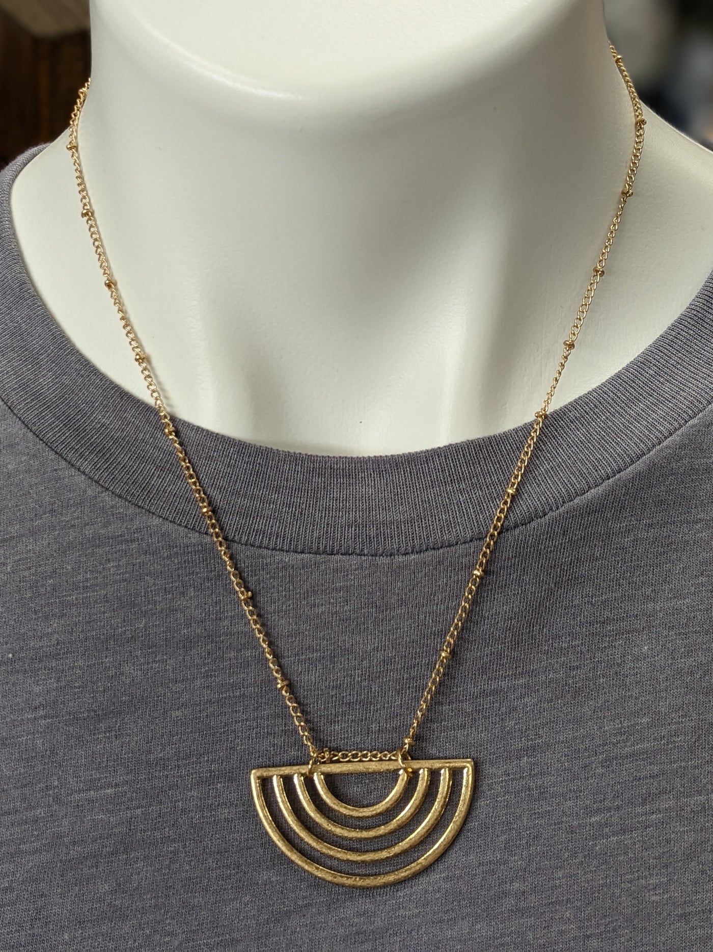Gold Rainbow Necklace