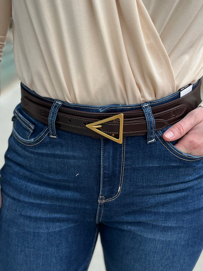 Triangle Buckle Belt