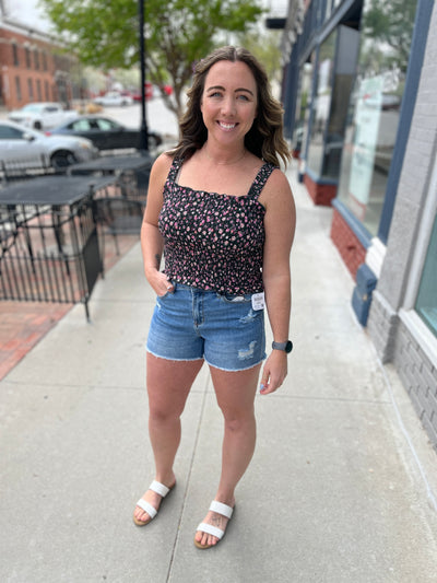 Smock Floral Tank