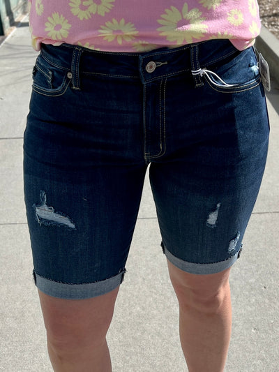 KanCan High Rise Bermuda Shorts