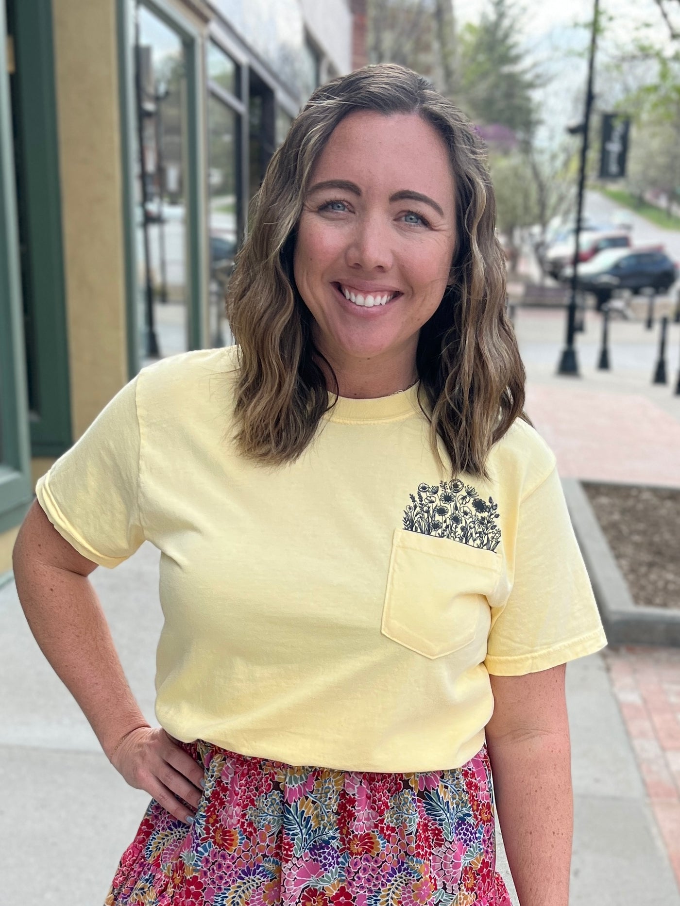 Wildflower Pocket Tee
