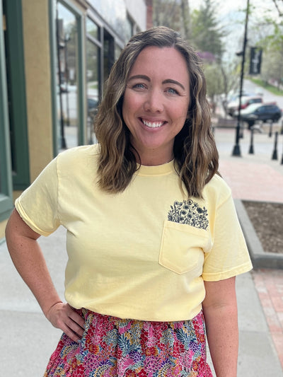 Wildflower Pocket Tee