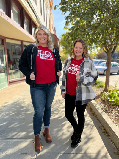 Right Here in Nebraska Tee