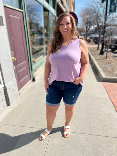 KanCan High Rise Bermuda Shorts