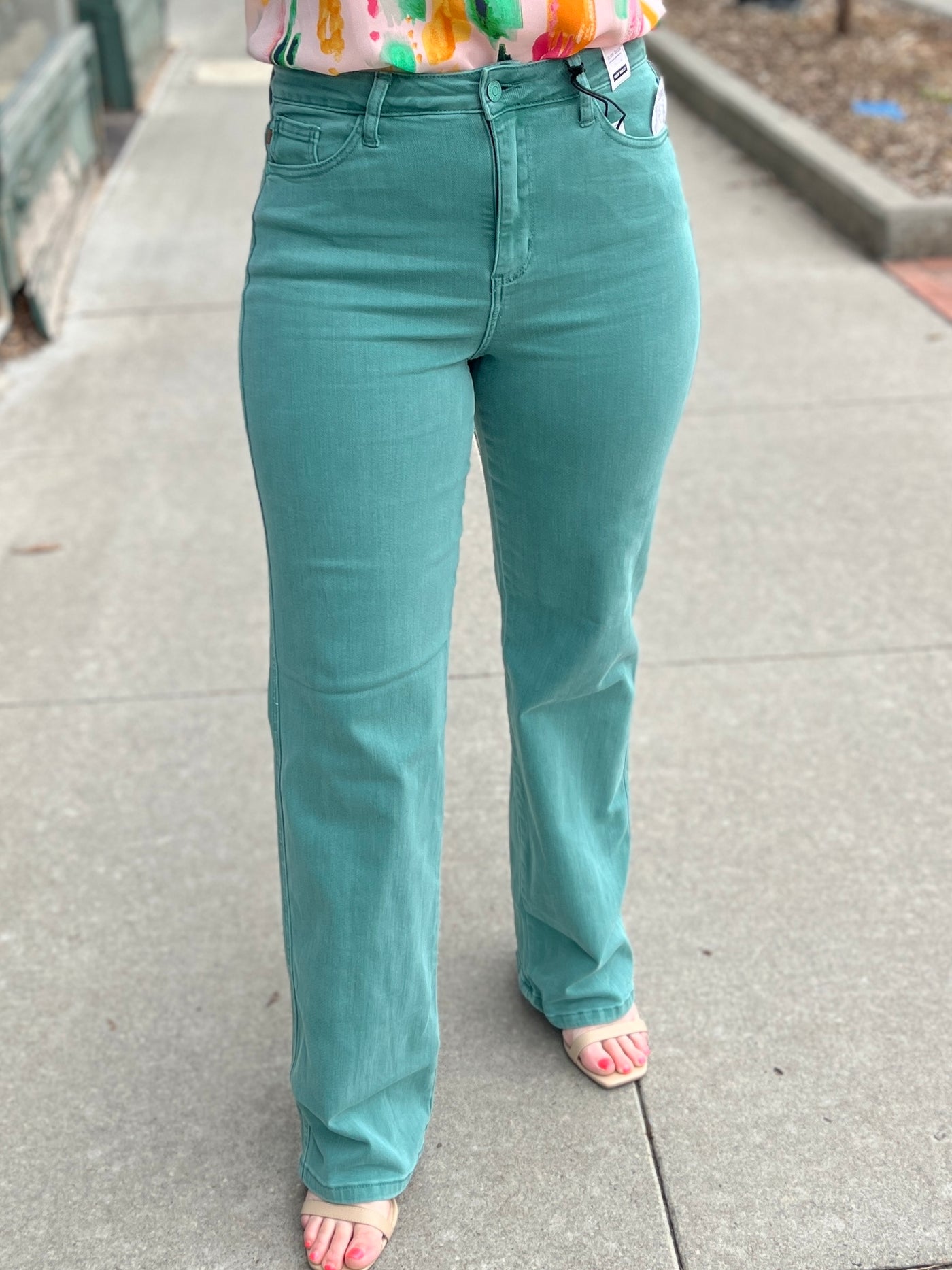 Judy Blue Sea Green Straight
