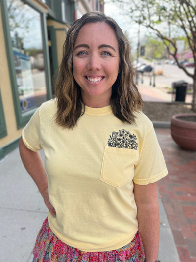 Wildflower Pocket Tee