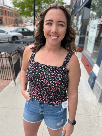 Smock Floral Tank