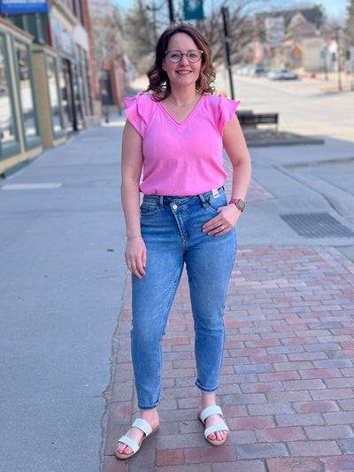 Judy Blue Side Fly Jeans