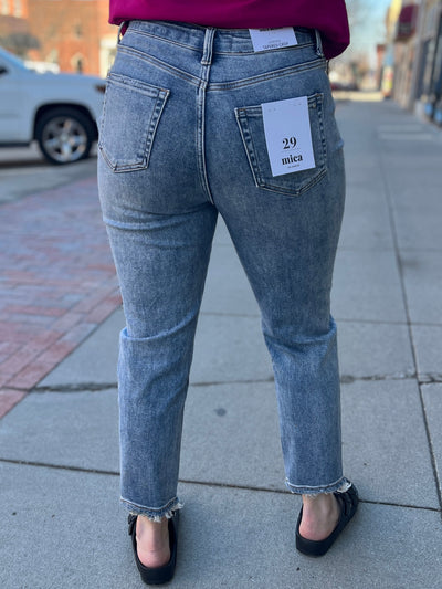 Mica Stretch Mom Jeans