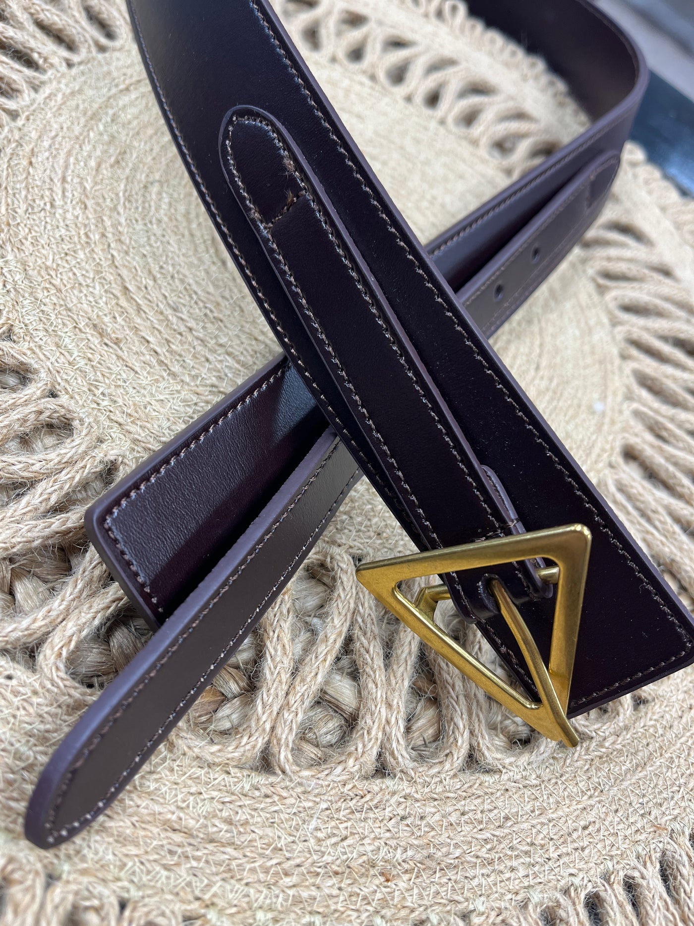 Triangle Buckle Belt