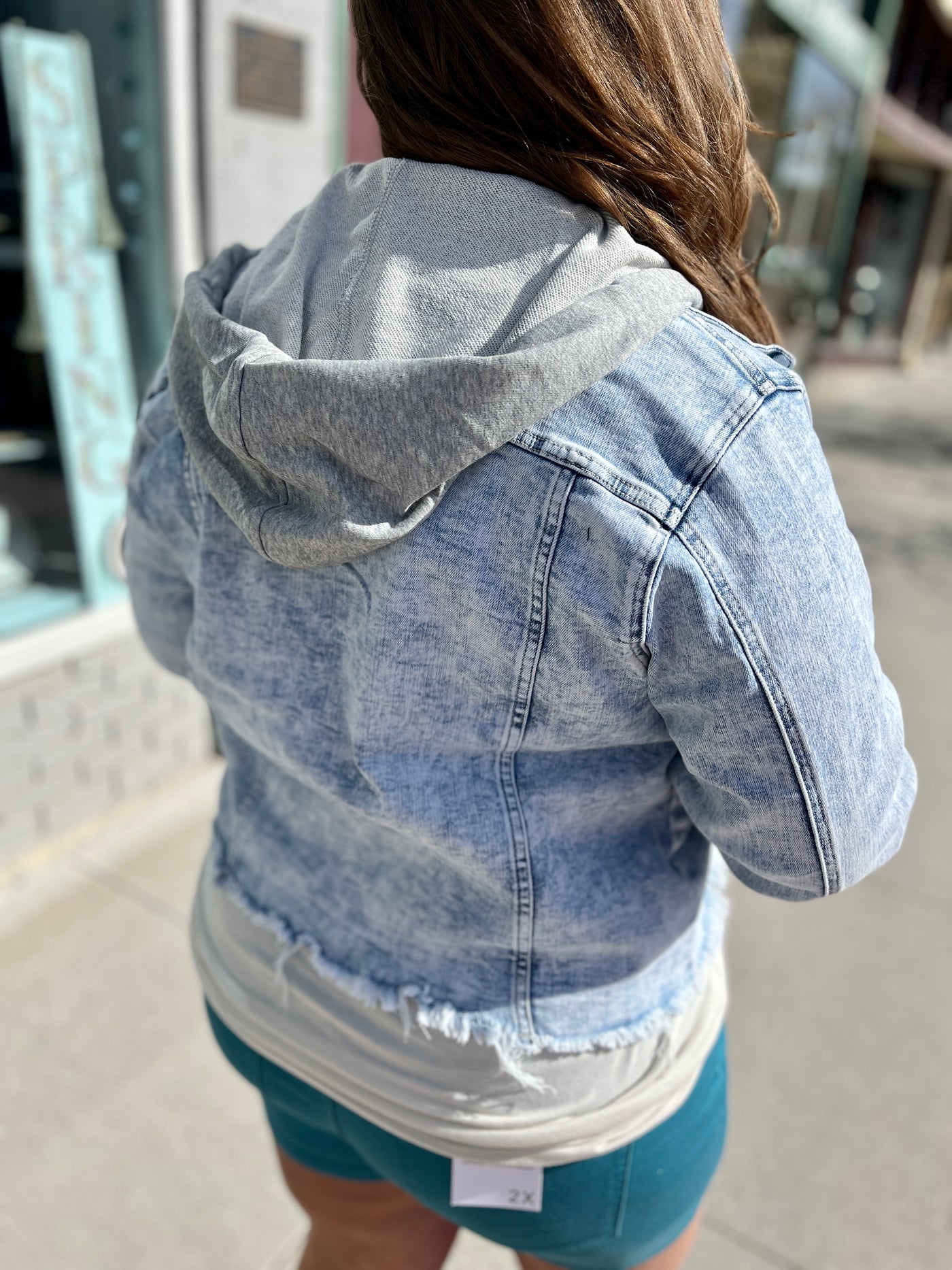 Risen Acid Wash Denim Jacket