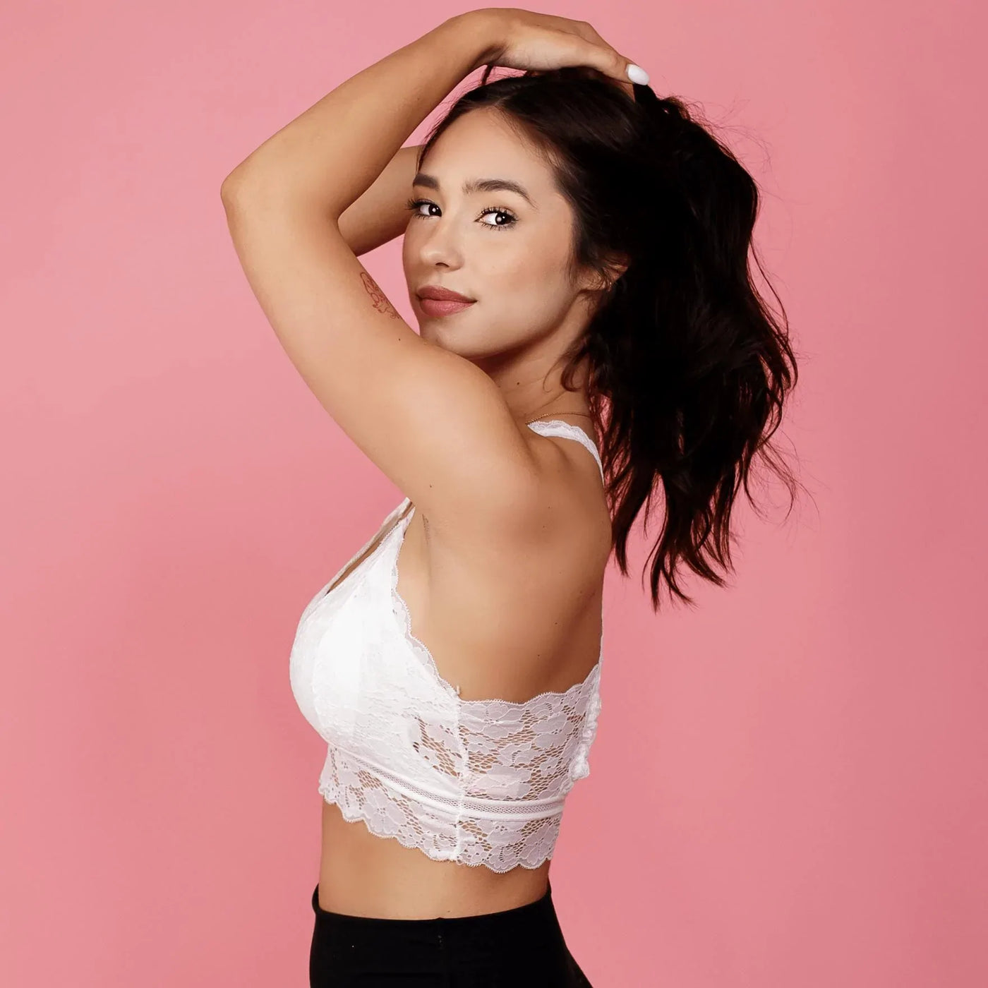 Juliette Deluxe Bralette - White
