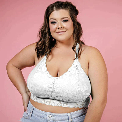 Juliette Deluxe Bralette - White
